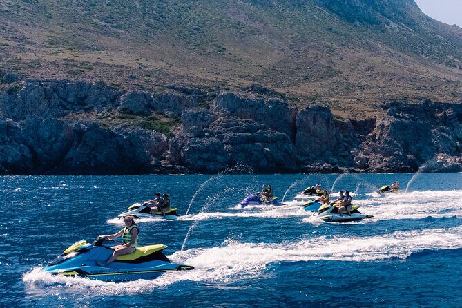 2-Hour Jet Ski Adventure to Balos - Stop at Balos Lagoon: your real swimming break