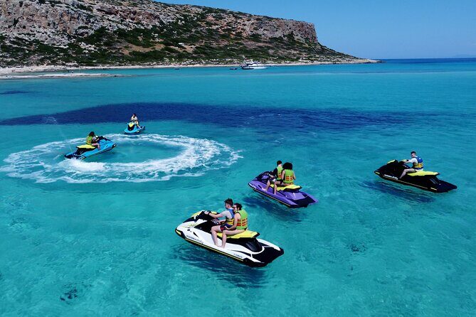 2-Hour Jet Ski Adventure to Balos - Gramvousa and the pirate-island pass on the return