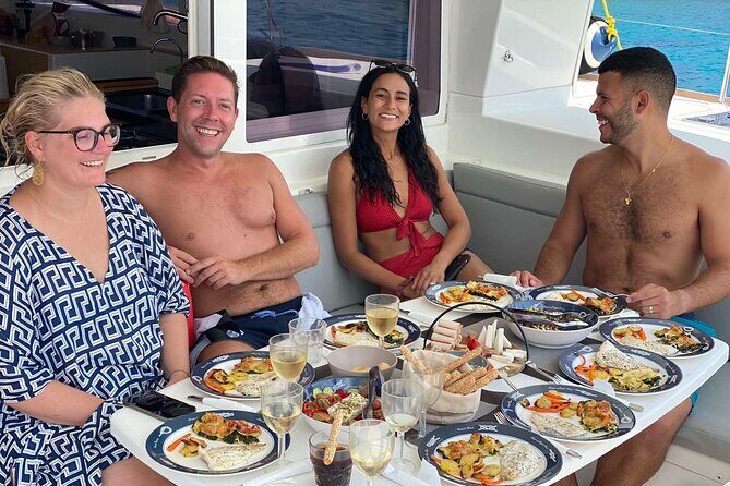 Ag. Nikolaos: Catamaran Trip with Sushi, Drinks, & Water Toys - Group size and the vibe: more personal than a big boat