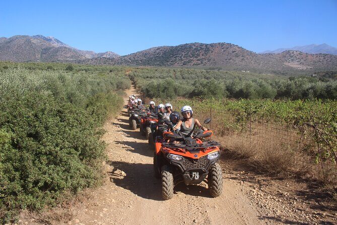 Bali Rethymno Panormo half day quad safari adventure - The ride style: action-packed, but still structured