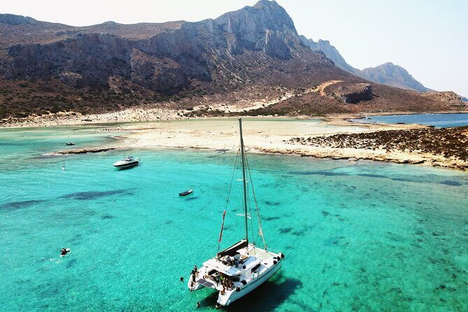 Balos & Gramvousa Luxury Catamaran Sailing Cruise from Kissamos - The 8:30am Kissamos start that changes everything
