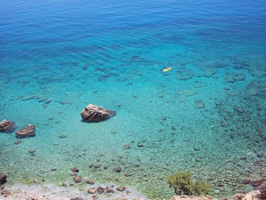 Black Rose Pirate Boat: 5-Hour Trip from Heraklion - St. Georges Bay: the first swim and snorkel stop