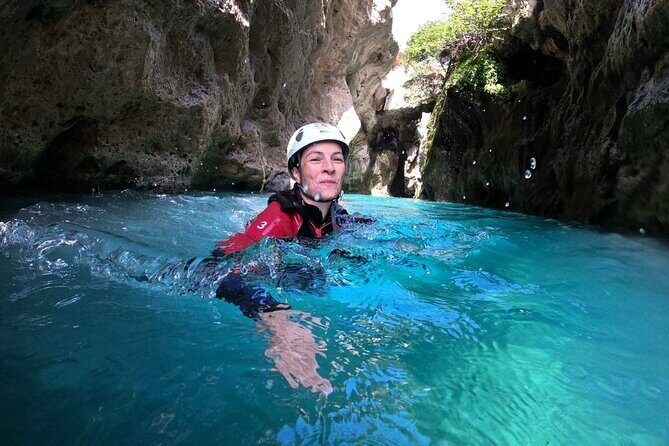 Canyoning in the water - Kourtaliotiko Gorge - The return walk and the final water-to-car shift