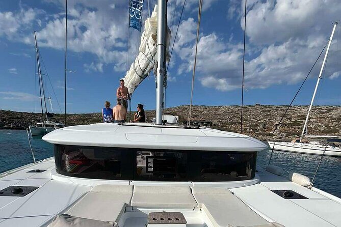 Catamaran Sailing to Dia with Lunch in Heraklion, Crete(EST 2024) - From Heraklion to Dia: the Lagoon46 day-trip rhythm