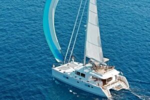 Catamaran Sailing to Dia with Lunch in Heraklion, Crete(EST 2024) - Dia Island cove: swimming, snorkeling, and SUP in real time