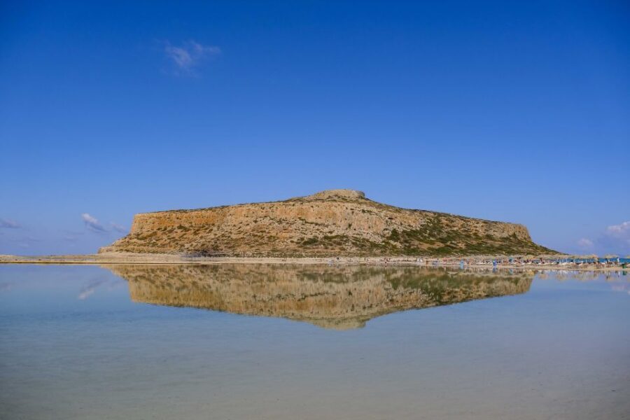 Chania/Almyrida: Balos Gramvousa Day Trip with Boat Ticket - The cruise views: Tersanas Cave and Vouxa Cape from the best seat on the sea