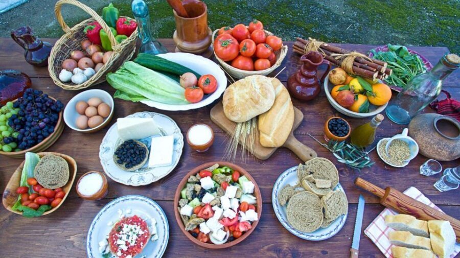 Chania: Authentic Cooking Class in the White Mountains - Cooking with extra virgin olive oil: ntakos, tzatziki, and the rhythm of Cretan technique