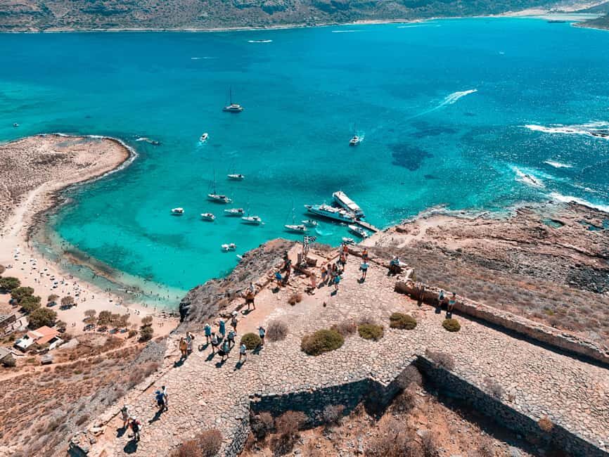 Chania: Balos Gramvousa Cruise with Transfer and Boat Ticket - Gramvousa Island: Pirate Cove Energy and the Venetian Castle Climb