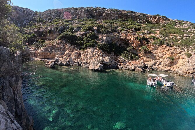 Chania: Boat Rental Almyrida - Snorkeling Gear, Bluetooth Music, and a Cooler That Actually Helps