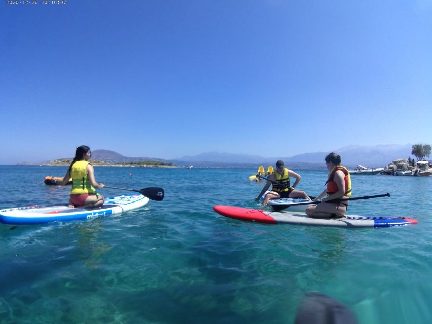 Chania: Boat Trip with Guided Snorkeling & Stand-Up Paddling - SUP Lessons on Calm Water: Learning to Balance Before You Paddle