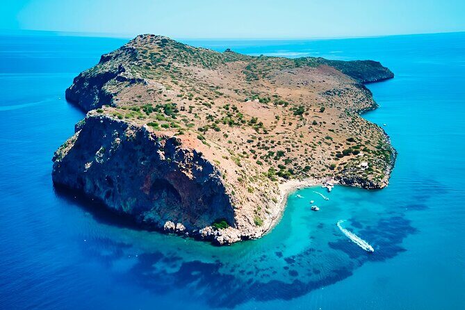 Chania Morning Catamaran Cruise with Premium Lunch & Drinks - Stop 1: Agioi Theodoroi—3 hours of swimming, snorkeling, and SUP
