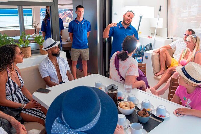 Chania Morning Catamaran Cruise with Premium Lunch & Drinks - The boat comfort details that make a 5-hour cruise feel easy