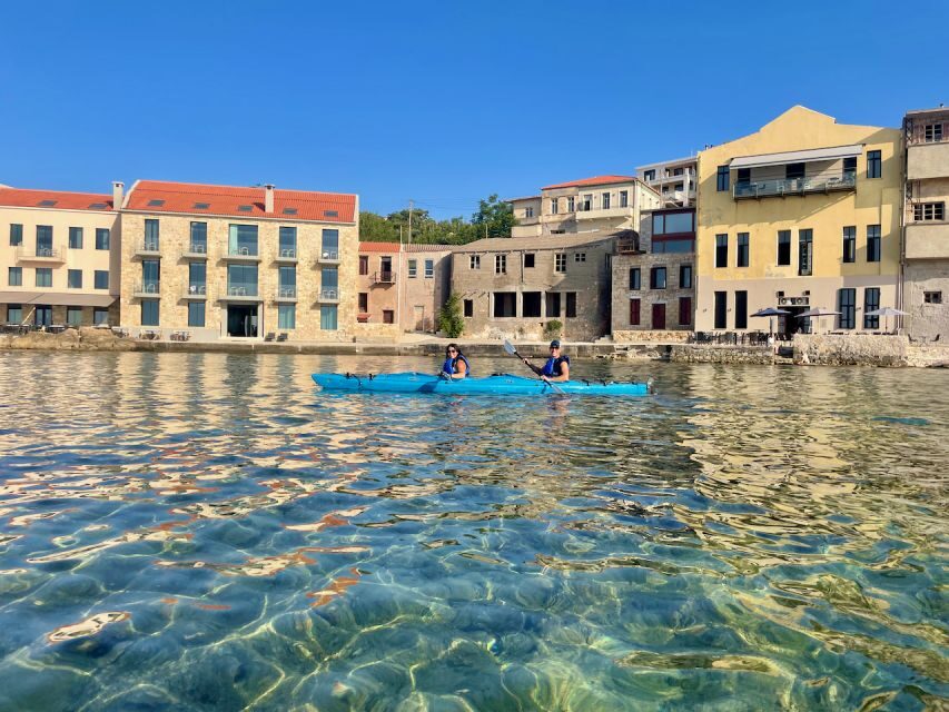 Chania: Morning Sea Kayak Tour Along the Coastline - Meeting at Honolulu Beach under Blue Restaurant: start simple