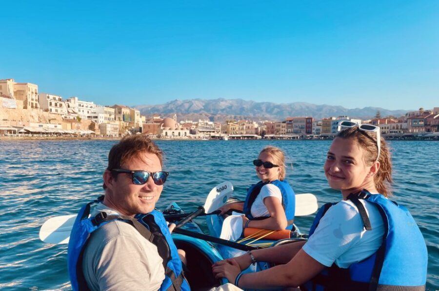 Chania: Morning Sea Kayak Tour Along the Coastline - Tampakaria to Koum Kapi: Chania’s working-waterfront side
