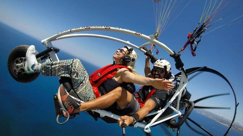 Chania: Paratriking Experience with a Professional Pilot - From Meeting Point to Takeoff: What the Ground Part Feels Like