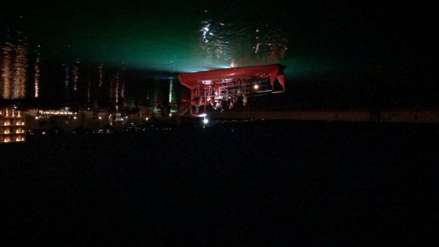 Chania: Semi-Submarine Boat Underwater Experience - Audio narration in Greek, English, and Russian: useful context, not live lecturing