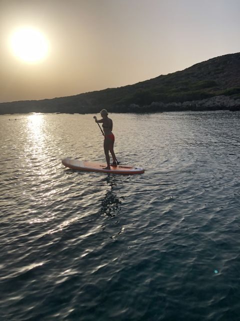 Chania: Stand-up Paddleboard Coastal Sunset Experience - The swim break: why it’s more than a quick dip
