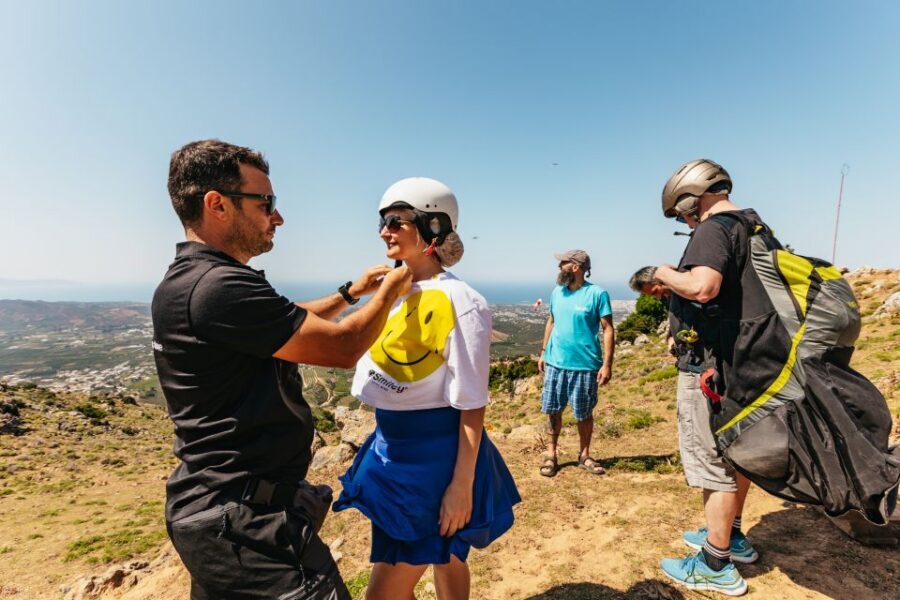 Chania: Tandem Paragliding Flight in Crete - Photos and Go-Pro Video: How to Get Your Souvenir Without a Camera