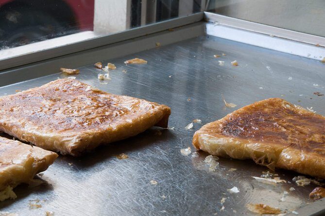 Chania Walking Food Tours Crete with a local! - Bougatsa and Greek coffee: the pastry-and-pause combo