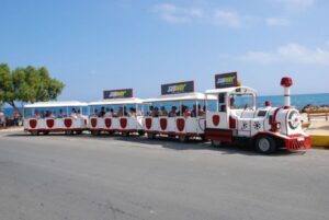 Chersonissos: Mini-Train City Highlights Tour - Where to meet and how to avoid the common seat-stress