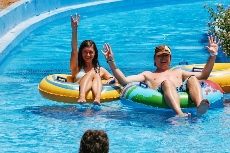 Crete: Acqua Plus Water Park Entrance Ticket with Transfer - Your day at Acqua Plus: thrill slides, lazy river time, and a garden break