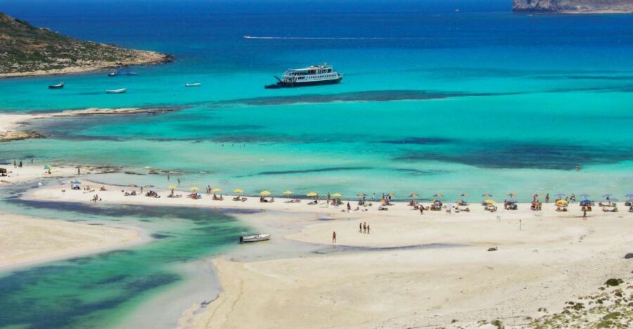 Crete: Balos and Gramvousa Cruise - Sail Toward Balos: More Sea Colors, Another Ferry Leg, and Time to Reset