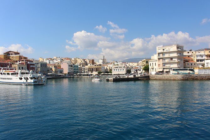 Crete Elounda and Spinalonga Island Cruise Day Trip - Mirabello Bay swim time and the BBQ lunch break