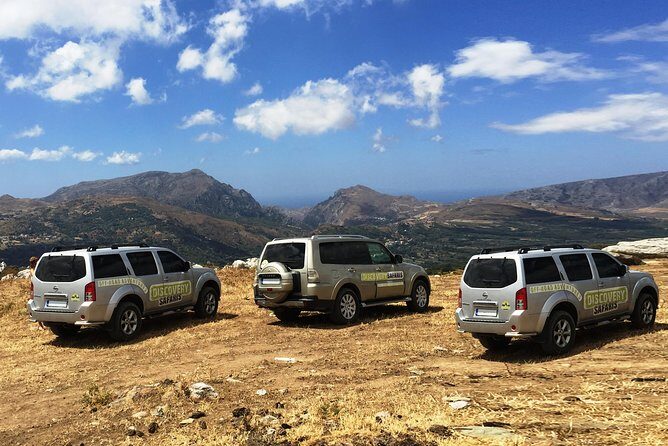 Crete Jeep Safari to the south coast - Stop 2: Ligres Beach lunch and swim in a quieter corner