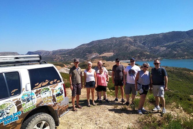 Crete Jeep Safari to the south coast - Stop 3: Preveli Beach and the palm-lined waterfront you came for