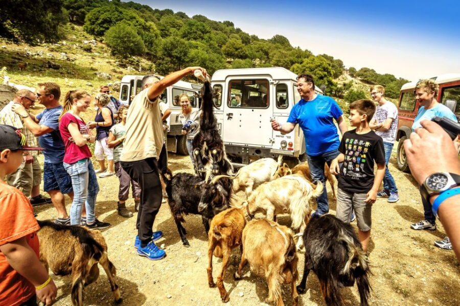 Crete: Land Rover Safari on Minoan Route - Roman aqueduct vibes at the Aposelemis Basin Reservoir