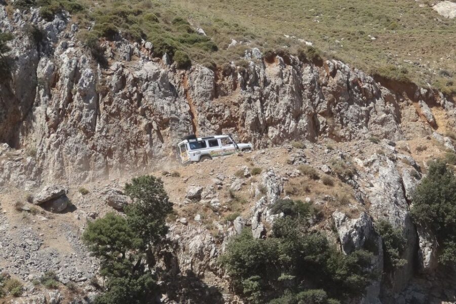 Crete: Land Rover Safari on Minoan Route - Kastamonitsa raki tasting and the mitato shepherd shelter