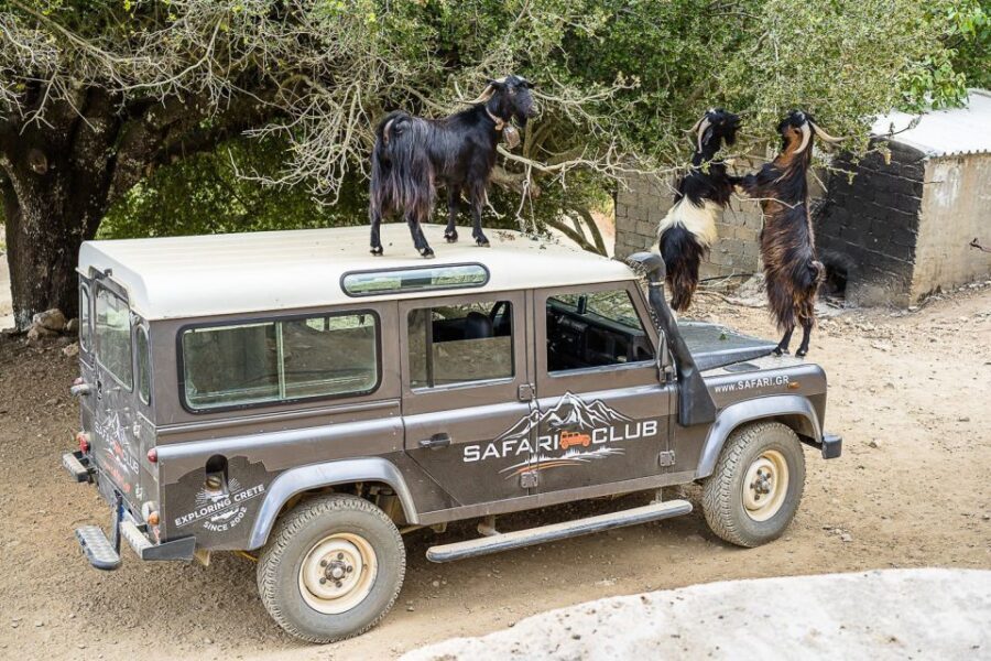 Crete: Land Rover Safari on Minoan Route - Getting picked up in Piskopiano and handling the mountain ride