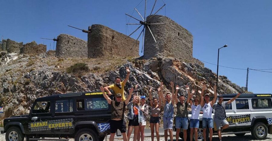 Crete: Lasithi Plateau and Cave of Zeus Off-Road Safari Tour - Gorge of Embasa roads: the off-road thrill plus real mountain views