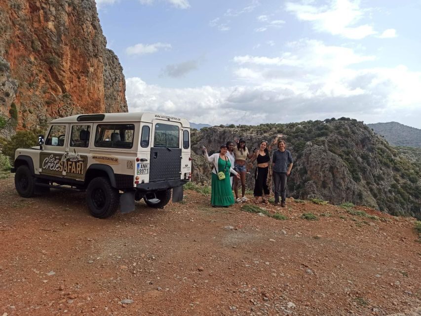 Crete: Lasithi Plateau Zeus Cave Guided Jeep Safari Tour - Avdou and Krasi: olive-country stops that set the tone