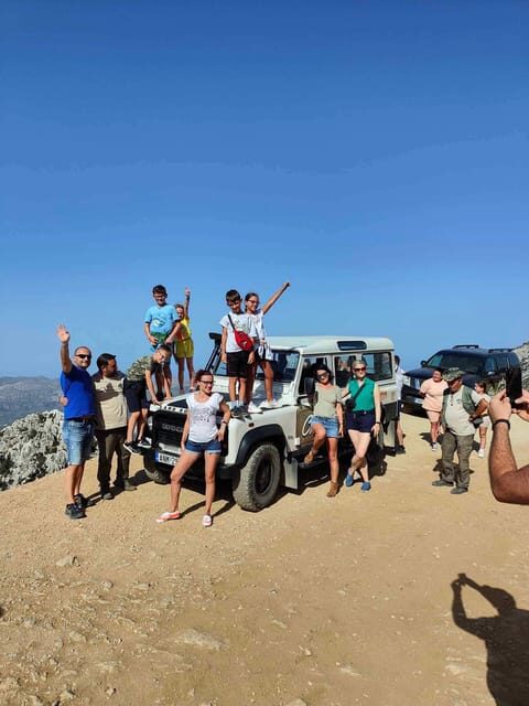 Crete: Lasithi Plateau Zeus Cave Guided Jeep Safari Tour - Aposelemi Dam and the sunken village of Sfentili: a quick stop with weight