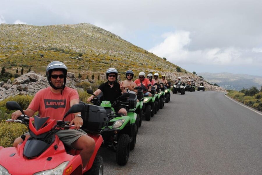 Crete: Off-Road Quad Safari Evening Tour with Hotel Transfer - Chapel of Prophet Elias at sunset: why people remember this part