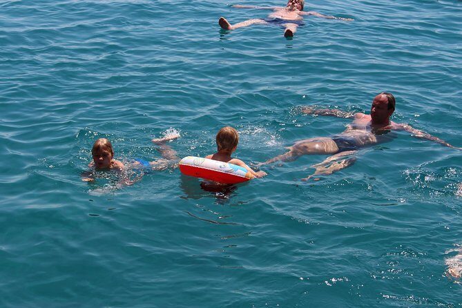 Crete Pirate Ship Cruise with the Black Rose to Stalis and Malia - Sailing east toward Stalis and Malia: views plus more swim chances