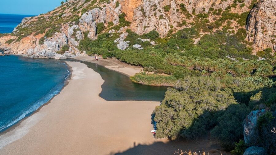 Crete: Preveli Tropical Beach and Palm Forest - Kourtaliotiko Gorge views: what you’ll remember after the bus ride
