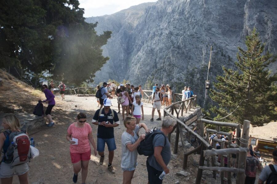 Crete: Samaria Gorge Hike - Samaria Gorge’s big idea: walk a canyon all the way to water