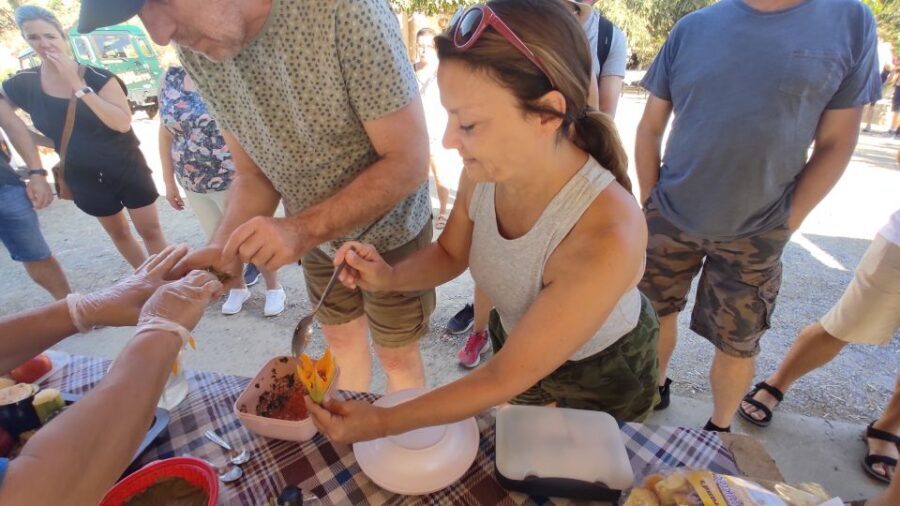Crete: Sightseeing Day Trip with Cooking Lesson and Lunch - Embasa Gorge Off-Road: Dirt Roads, Herb Picking, and Mountain Views
