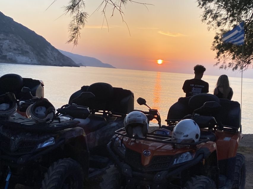 Crete: Sunset or Morning Quad with Local Products Tasting - Key highlights you’ll care about