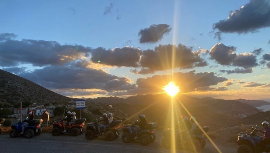 Crete: Sunset or Morning Quad with Local Products Tasting - Meeting at Peninsula Resort: the quickest way to start smoothly