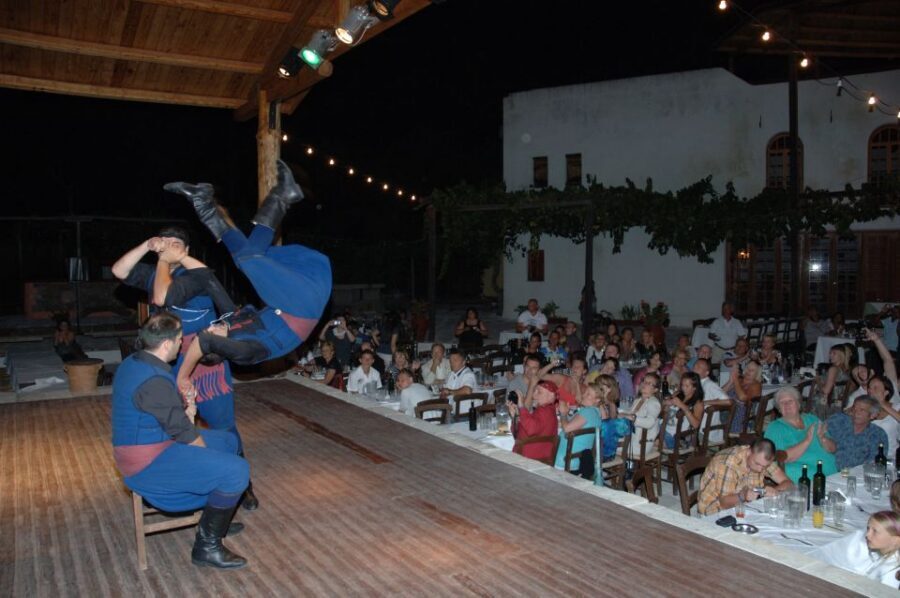 Crete: Traditional Dance Show and Buffet Dinner with Wine - The dance show: costumes, crowd energy, and what to watch for