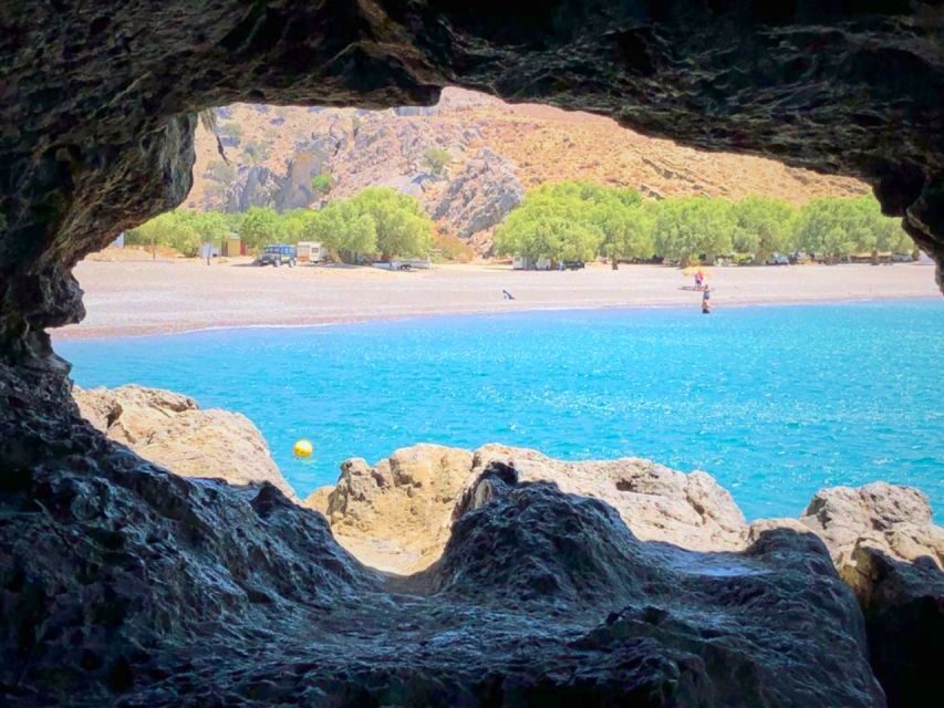 Crete: Trypiti Beach Off-Road South Tour w/ Lunch & Wine - The Agia Varvara coffee stop and the ride back