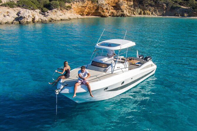 Crete Yacht Cruises 6-hours private Guided Cruise in Ag. Nikolaos - A typical day on the water: coves, islands, and cave time (with real swim breaks)