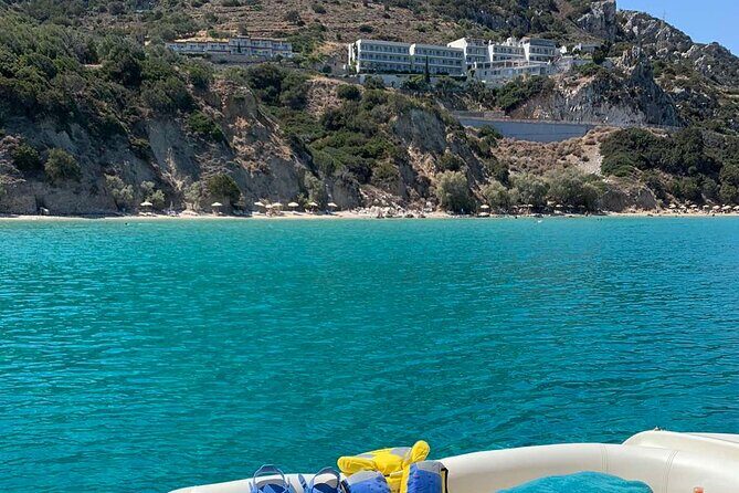 Crete Yacht Cruises 7-Hours Private Guided Cruise in Ag. Nikolaos - Agii Pantes and Voulisma Beach: more coastline variety, less guesswork