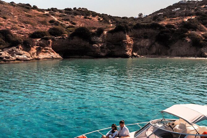 Crete Yacht Cruises 7-Hours Private Guided Cruise in Ag. Nikolaos - Kolokytha Beach and Schisma Eloundas: two coastal stops that feel made for photos