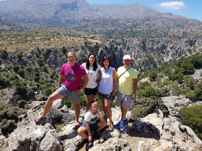 Crete:Zeus & Lassithi Plateau, OliveTasting, Kritza, Pottery - Psychro Cave and the Zeus-Area Walk: Fees and Footwear Matter