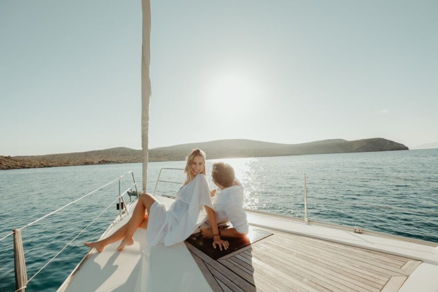 Dia Island: Semi-Private Full Day Sailing Trip with meal - Setting off from Heraklion’s Venetian port (where you actually meet)