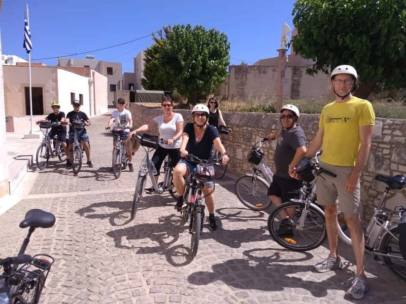 e-Bike Guided Tour to Myli Gorge with Lunch included - Halevi Monastery and Panagia Halevi: The Flame-Window Church Stop